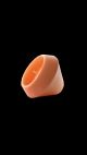 Schwimm - Kerze, Farbe orange
